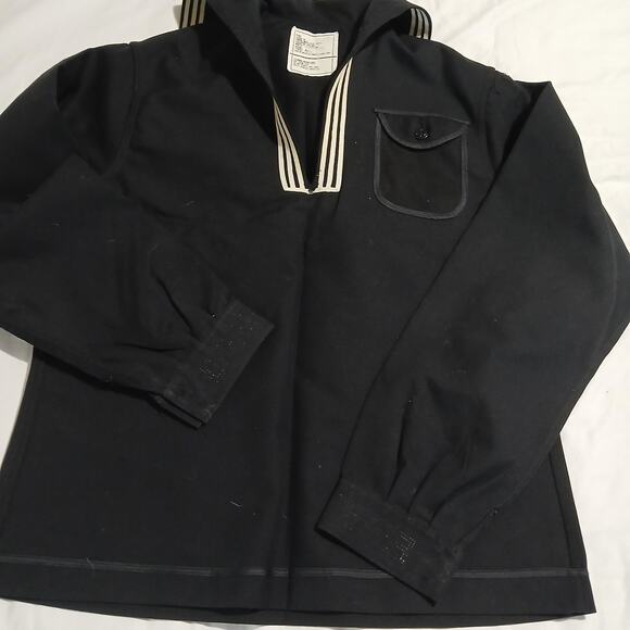 VTG U.S. NAVY Men's 3 item Dress Blue Jumper Dress White Jumper + USS Pensacola - Picture 3 of 16